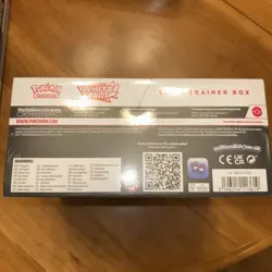 * Pokemon Scarlet & White Flare Elite Trainer Box Factory Sealed ETB * - Image 3