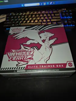 Pokemon TCG: Scarlet & Violet - WHITE FLARE Elite Trainer Box FACTORY SEALED ETB - Image 1