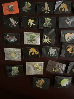 Pokemon Pins Lot Of 42 - Image 2
