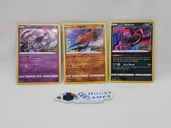 Galarian Articuno Zapdos Moltres Prerelease Set SWSH123 124 125 Pokemon CCGHouse - Image 1