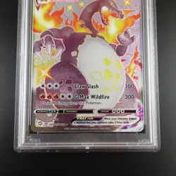 PSA 10 Charizard Vmax SV107/SV122 Pokemon Shining Fates Holo Graded Card - Image 3