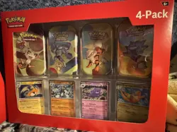 Pokemon TCG Scarlet & Violet 151 Mini Tin 4-Pack Lot 2 Sam’s Club Sealed - Image 3