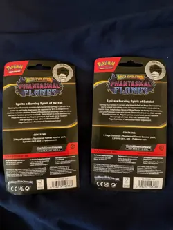 BRAND NEW-Pokemon TCG Phantasmal Flames Single Blister Packs-SET OF 37 - Image 4