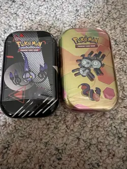Pokemon TCG 151 and Black Bolt/White Flare Mini Tin Lot Of 2 - Image 1