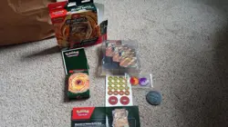 Rare Pokemon Deluxe Battle Deck NINETALES EX (60-Card Deck, Deck Box, Playmat+) - Image 3