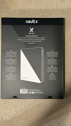 Vault X 16-Pocket Exo-TecR Zip Binder SV10.5 Black Bolt White Flare Pokemon Sets - Image 2