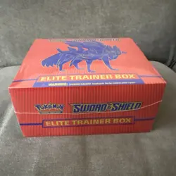 Pokemon Zacian Sword and Shield ETB Elite Trainer Box Factory Sealed - Image 5
