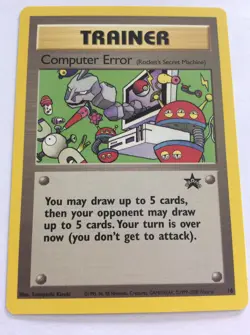 Computer Error | Black Star Promo 16 | Pokemon TCG | Set 4 Cards - Image 2