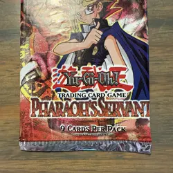 Yu-Gi-Oh! 1st Edition Pharaoh's Servant Booster Pack Factory Sealed - Image 5