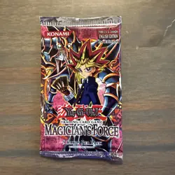 Yu-Gi-Oh! Magician's Force 1st Edition Factory Sealed Booster Pack - Image 1