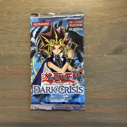 Yu-Gi-Oh! Dark Crisis 1st Edition Factory Sealed Booster Pack - Image 1