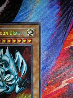 Blue-Eyes Toon Dragon MRL-000 Magic Ruler 1st Edition LP - Image 4