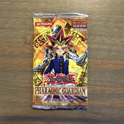 Yu-Gi-Oh! Pharaonic Guardian 1st Edition Factory Sealed Booster Pack - Image 1