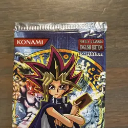 Yu-Gi-Oh! Legacy of Darkness 1st Edition Factory Sealed Booster Pack - Image 5
