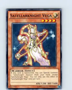 Yu-Gi-Oh TCG Satellarknight Vega DUEA-EN020 Unlimited Regular Common Card NM - Image 1