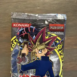 Yu-Gi-Oh! Invasion Of Chaos 1st Edition Factory Sealed Booster Pack - Image 5