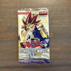 Yu-Gi-Oh! Ancient Sanctuary 1st Edition Factory Sealed Booster Pack - Image 1