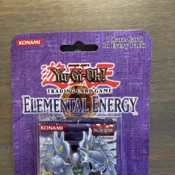 Yu-Gi-Oh! Elemental Energy 1st Edition Factory Sealed Booster Blister Pack - Image 4