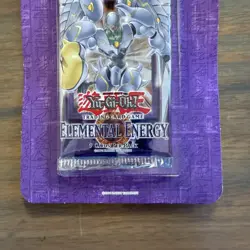 Yu-Gi-Oh! Elemental Energy 1st Edition Factory Sealed Booster Blister Pack - Image 5