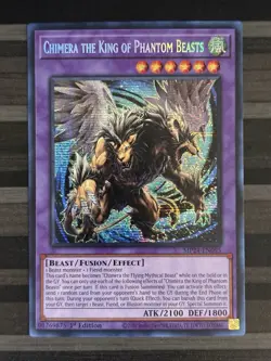 Yugioh | Chimera the King of Phantom Beasts | MP24 | Secret Rare | 1st | NM - Image 1