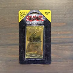 Yu-Gi-Oh! The Movie 2004 Gold Movie Theater Promo Factory Sealed Blister Pack - Image 1