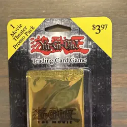 Yu-Gi-Oh! The Movie 2004 Gold Movie Theater Promo Factory Sealed Blister Pack - Image 4