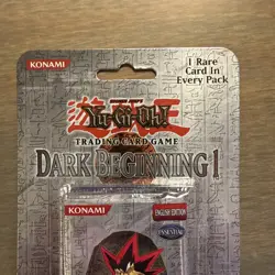 Yu-Gi-Oh! Dark Beginning 1 Factory Sealed Booster Blister Pack - Image 4