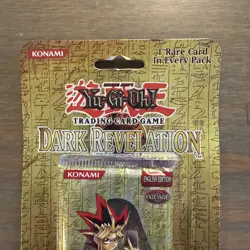 Yu-Gi-Oh ! Dark Revelation Volume 1 Factory Sealed Booster Blister Pack - Image 4