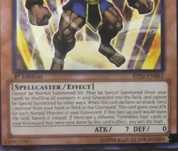 Exodius the Ultimate Forbidden Lord BP02-EN063 YuGiOh! - Image 2