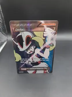 Pokemon Korrina Trainer Card 111/111 Furious Fists Full Art - Image 1