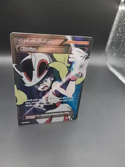 Pokemon Korrina Trainer Card 111/111 Furious Fists Full Art - Image 2