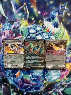 Pokemon TCG Paradox Rift EX x3 Cards Bundle Near Mint - Image 1