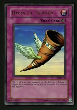 Horn of Heaven MRD-130 Lightly Played LP Ultra Rare Holo Yugioh Card 2002 - Image 1