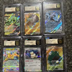 POKEMON GRADED CARD LOT 6 🧊CGC PRISTINE 10🧊 - Image 1