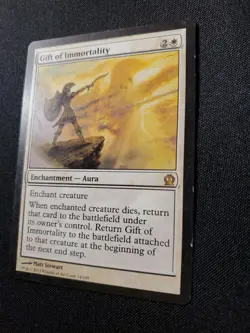 Gift of Immortality Theros Rare LP Magic The Gathering MTG Tcg Card See Pics - Image 3