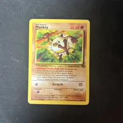 MANKEY JUNGLE SET POKEMON CARD 55/64 D45 - Image 1