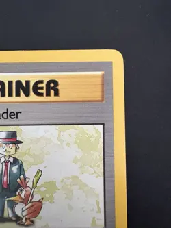 Vintage Pokemon Trader Trainer Card Base Set, Regular Rare Tcg - Image 3