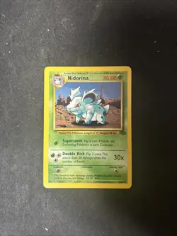 Nidorina Jungle Set 40/64 Pokemon Card D31 - Image 1