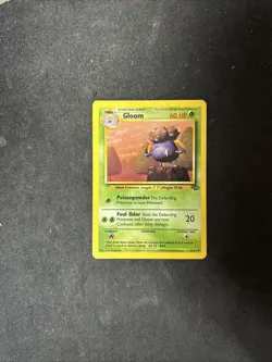 Pokemon Card Jungle Set Gloom 37/64 Uncommon D16 - Image 1