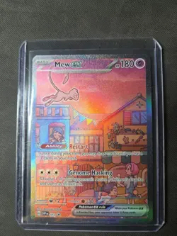 Mew EX SVP 053 Pokemon TCG Scarlet & Violet 151 UPC Promo Card - Image 3