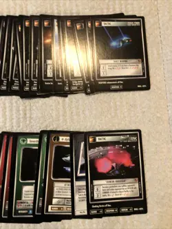 Star Trek CCG Blaze of Glory Complete Near-Mint/NM 80 Card Uncommon/Common Set - Image 5