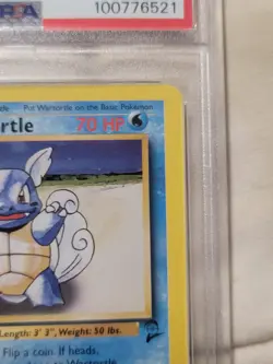 Wortortle Base Set 2 #63 PSA Graded 4 Pokemon 2000 Vintage Card WOTC TCG - Image 3