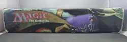 1998 Magic the Gathering Card Box w/ Damage, 14x4x3, Vintage *Read* - Image 2