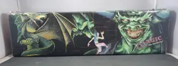 1998 Magic the Gathering Card Box w/ Damage, 14x4x3, Vintage *Read* - Image 3