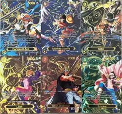 [ART CARD] One Piece OP13 SP Alt Art CUSTOM SET- ENGLISH- High Quality Texture - Image 1