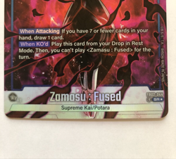 Zamasu Fused, Alternate Art SR Foil NM card Dragon Ball Super Fusion World ccg - Image 3