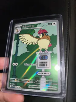 Pidgeotto 208/197 Sv03: Obsidian Flames Holo Card NM Pack Fresh - Image 1