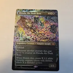 Elenda, the Dusk Rose (Borderless) -Foil Near Mint MTG Double Masters 2022 - Image 1