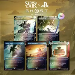MTG Secret Lair x Ghost of Tsushima FOIL Edition | PlayStation | Pre-sale - Image 1