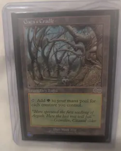 Gaea's Cradle｜Urza's Saga MTG Magic the Gathering Legendary Land English EX - Image 1